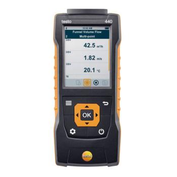 Testo 440 lufthastigheds- og indeklima (IAQ) instrument